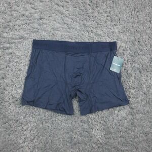 Tommy John Boxer Briefs Mens XL Dress Blues Second Skin Modal Underwear NWT